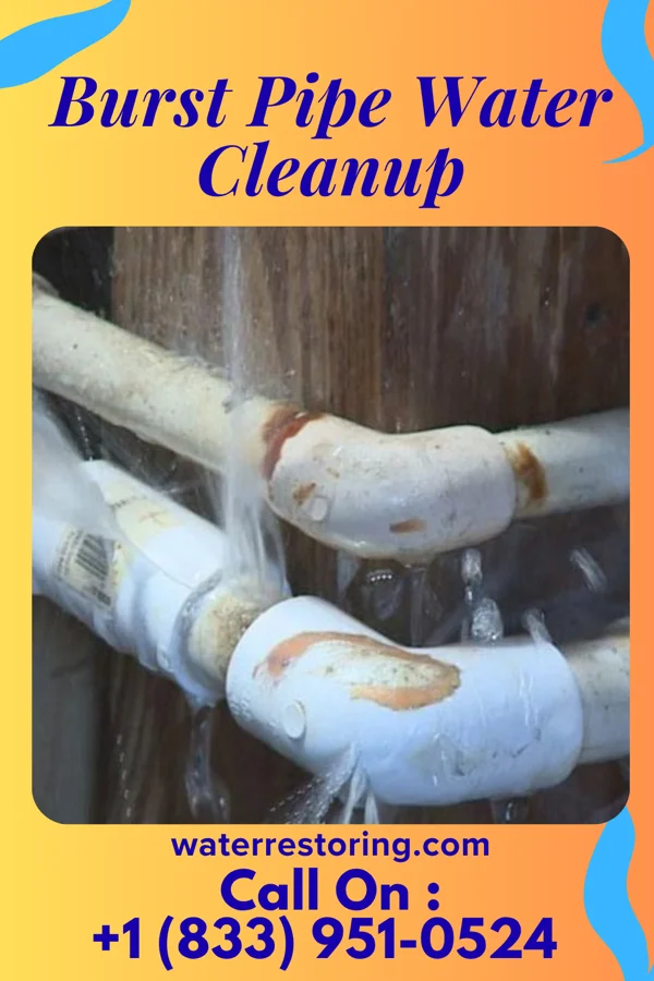 Burst Pipe Water Cleanup in K. I. Sawyer, MI